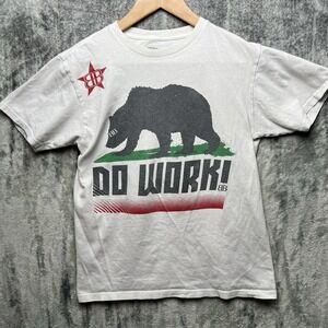 Vintage Y2K Big Black Do Work Small T Shirt Rob Big Rob Dyrdek Skate